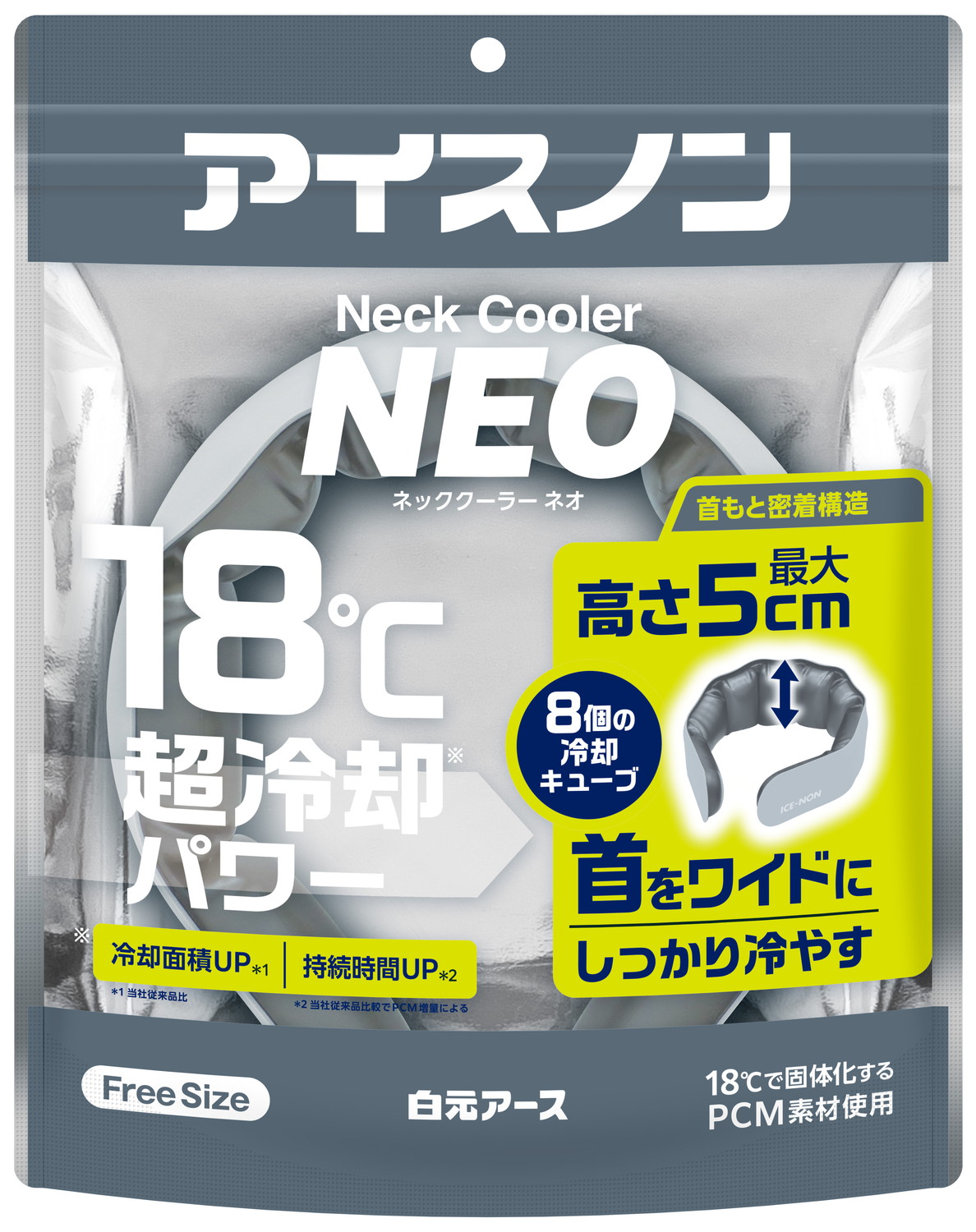アイスノン ネッククーラーNEO 02537-0 白元アース 02537-0｜マツヨシ