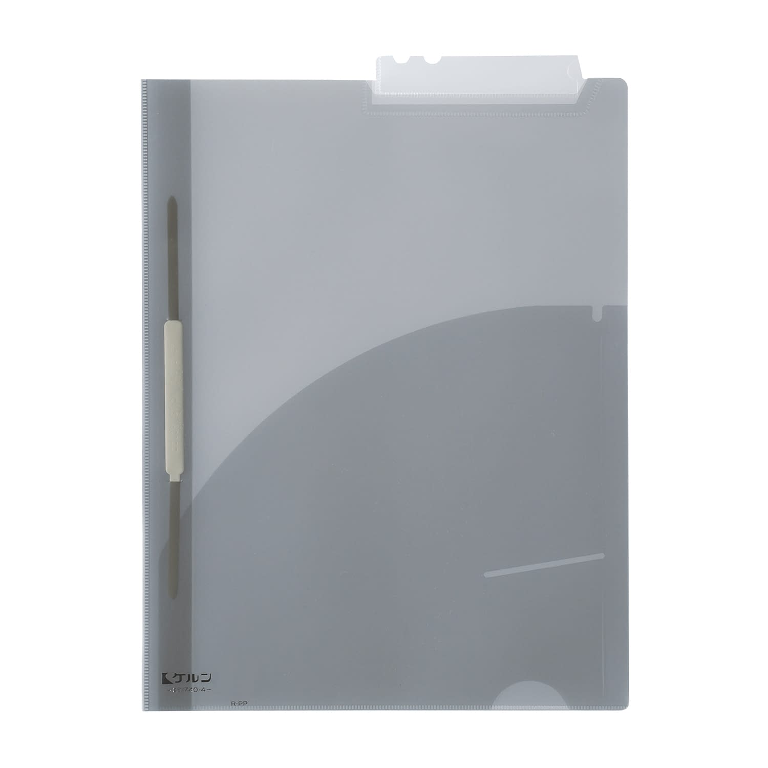 TDカルテフォルダー(A4用) A4用 ・カラー 02-2870-0304 グレー ケルン KS-740(カラー)