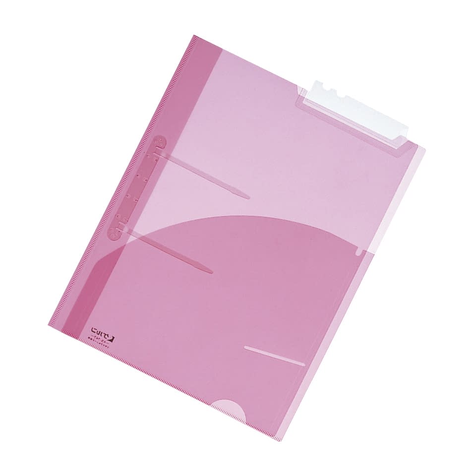 TDカルテフォルダーエニー(A4用) A4/A3二ツ折用・カラー 19-5460-0102 赤 ケルン KS-747(カラー)