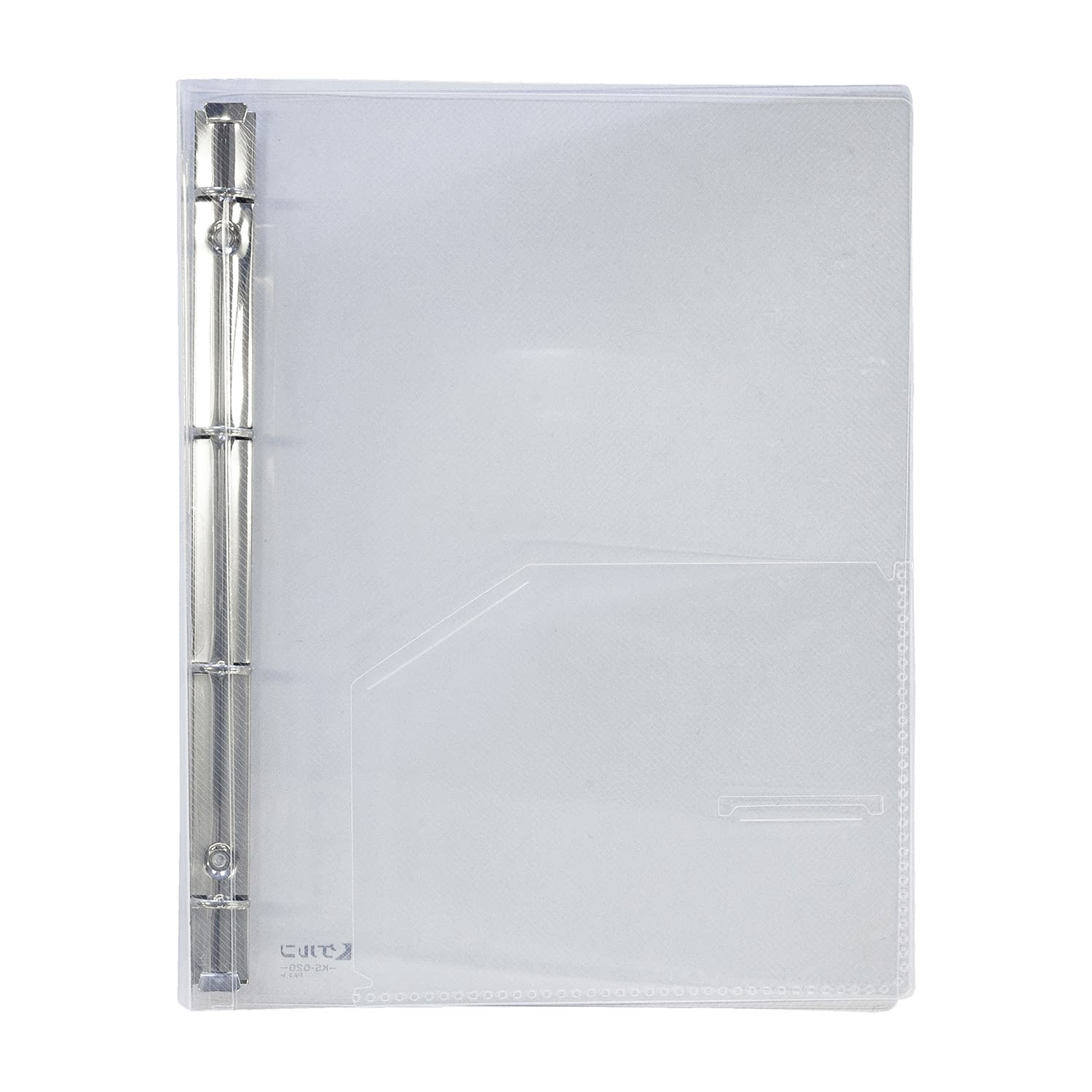 TDカルテバインダー(A4縦保管用) 08-2020-0102 4穴 ケルン KS-020(トウメイ)