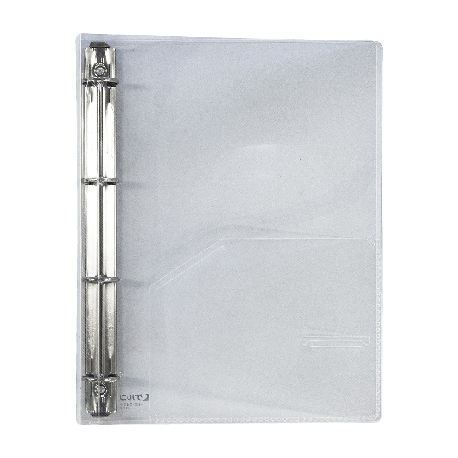 TDカルテバインダー(A4縦保管用) 08-2020-0302 4穴 ケルン KS-040(トウメイ)