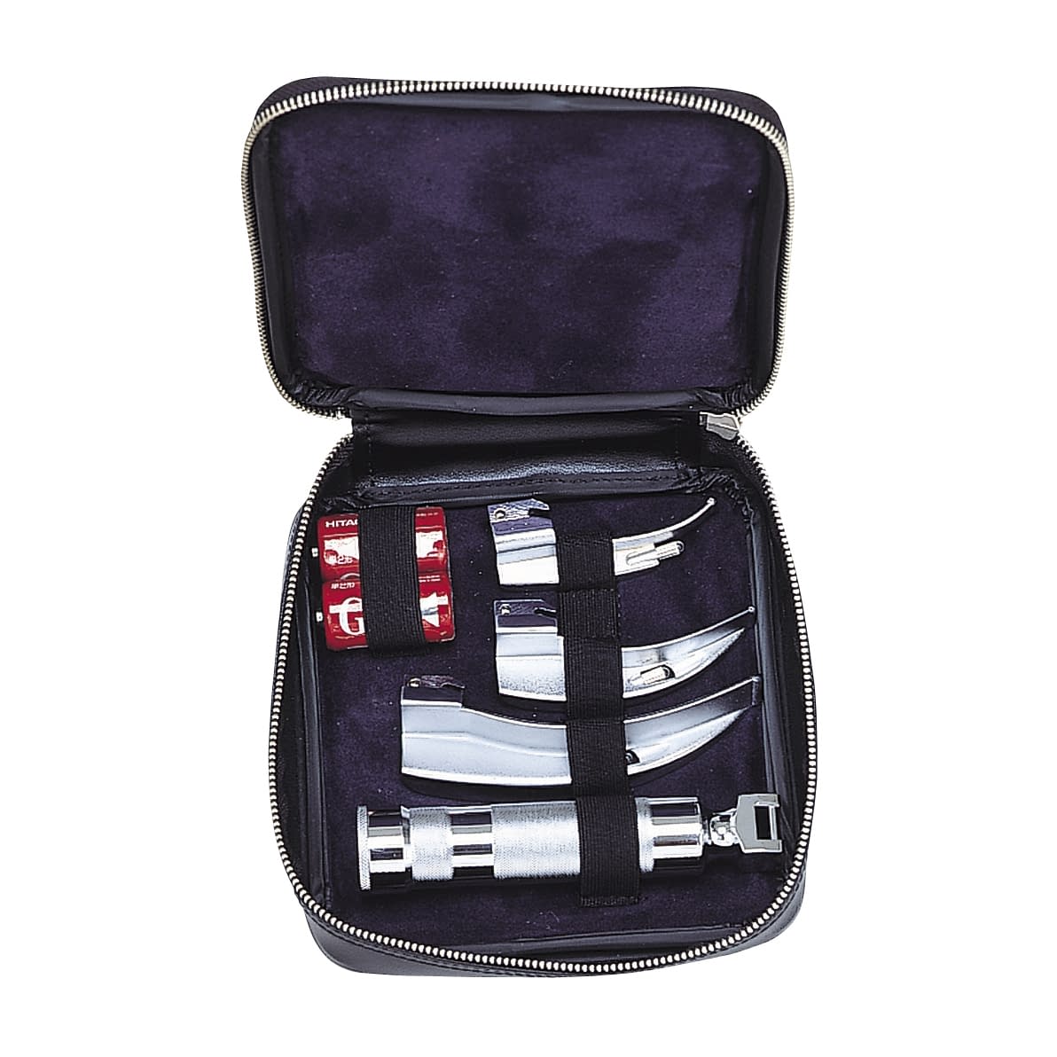 喉頭鏡セット(マッキントッシュ氏) 01-5555-21 ブルークロス・エマージェンシー LS-3S-E