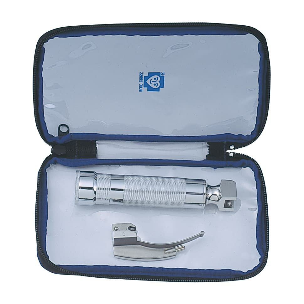 喉頭鏡セット(マッキントッシュ氏) 01-5555-23 ブルークロス・エマージェンシー LS-I-E