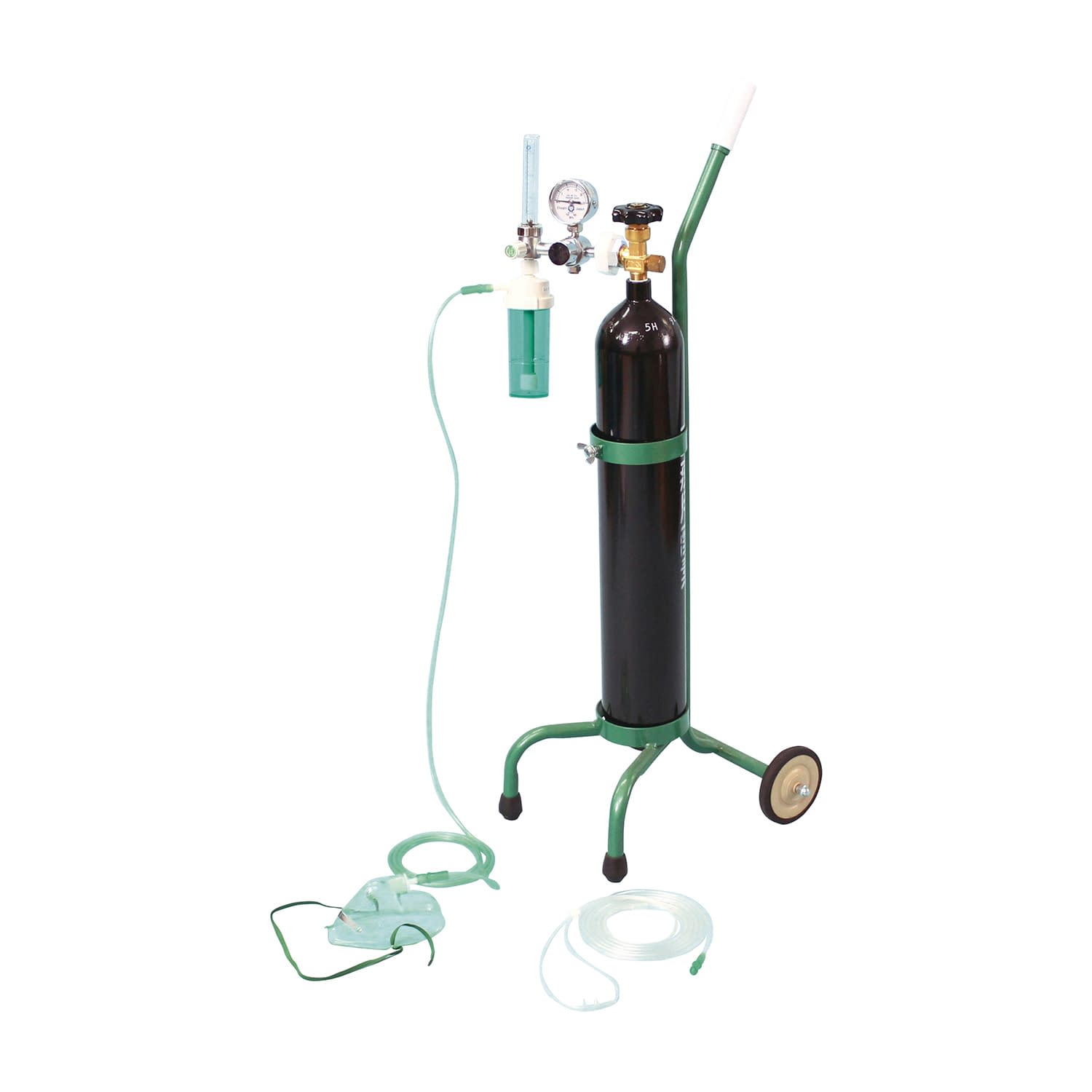 酸素吸入器(キャリータイプ) 01-5560-24 ブルークロス・エマージェンシー OX-500V(サンソナシ)