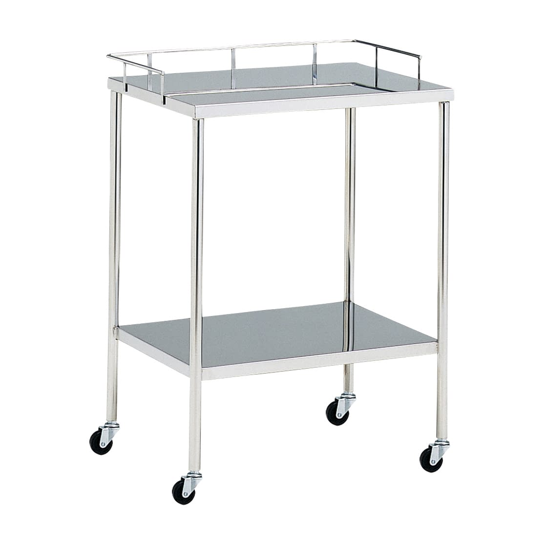 マツヨシ器械台 手摺付(φ50mm) カート 01-2265-01 MATSUYOSHI MY-1501A(750X450X800