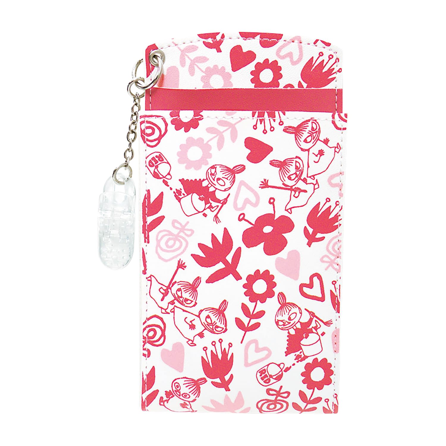 ムーミン胸ポケット用ペンケース ムーミン ペンケース 25-6553-03 セントレディス ST-ZM0135(レッド)