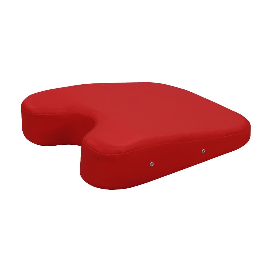 ケアーバスト用マクラ(エアホール有り バスト用 01-4643-0014 ビニルレザーレッド 高田ベッド製作所 TB-77C-27