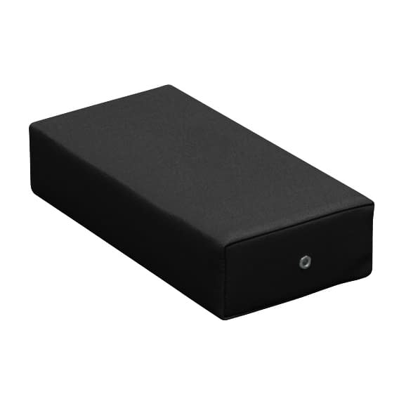 カラー診察用額マクラ(小高) 02-2337-0003 ビニルレザー黒 高田ベッド製作所 TB-77C-10