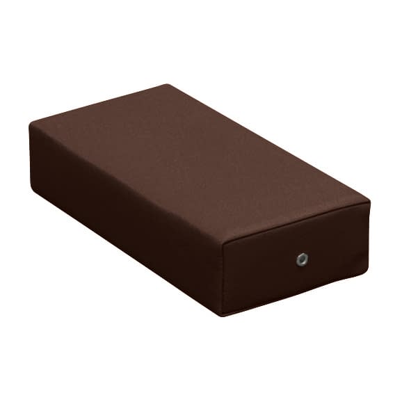 カラー診察用額マクラ(小高) 02-2337-0004 ビニルレザー茶 高田ベッド製作所 TB-77C-10