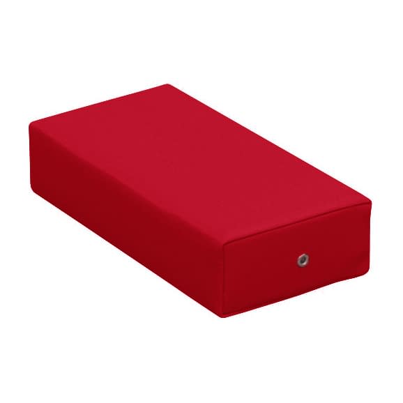 カラー診察用額マクラ(小高) 02-2337-0014 ビニルレザーレッド 高田ベッド製作所 TB-77C-10