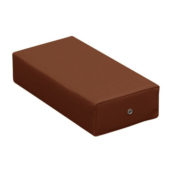 カラー診察用額マクラ(小高) 02-2337-0017 ビニルレザーライトブラウン 高田ベッド製作所 TB-77C-10