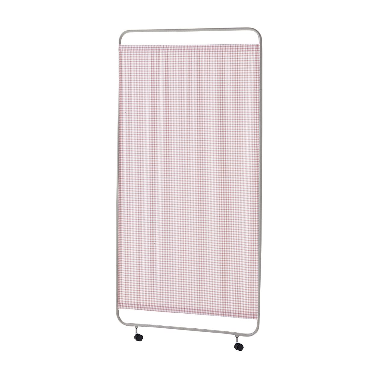 マツヨシファンシースクリーンRP増結 増結型 衝立 02-5131-0101 ピンクチェック MATSUYOSHI MY-N2006