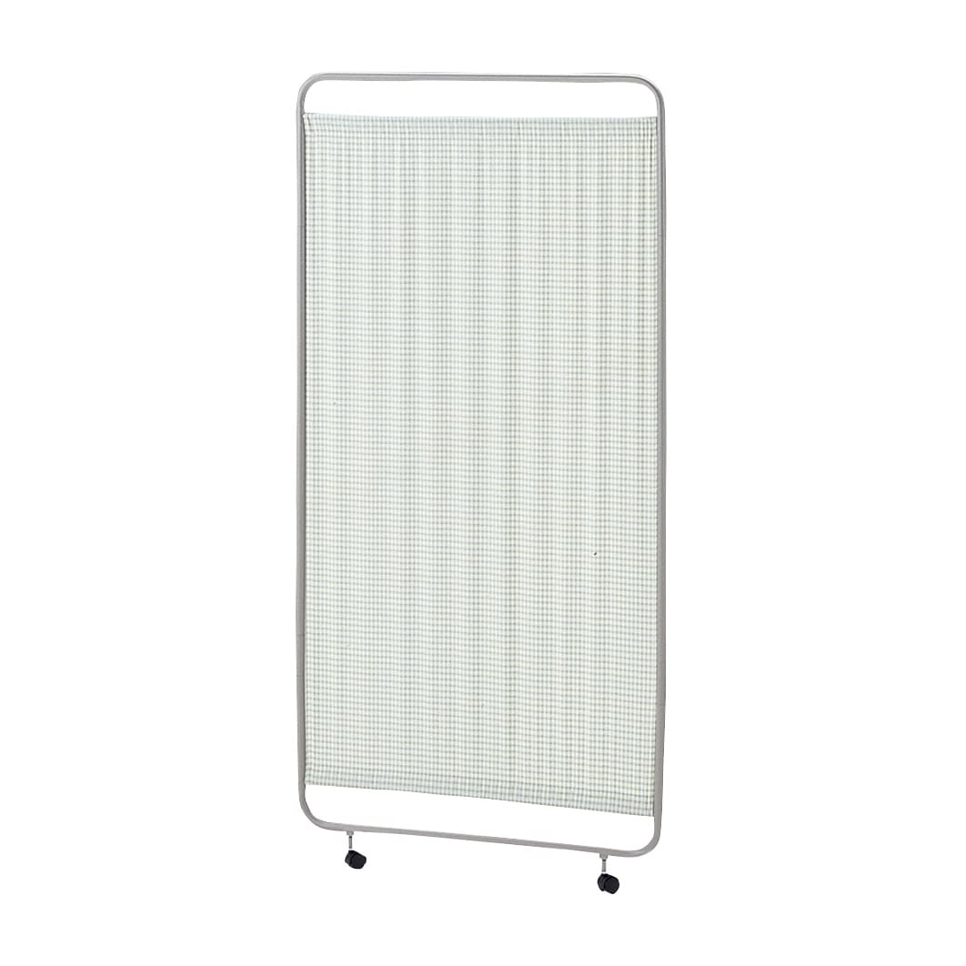 マツヨシファンシースクリーンRP増結 増結型 衝立 02-5131-0102 グリーンチェック MATSUYOSHI MY-N2006