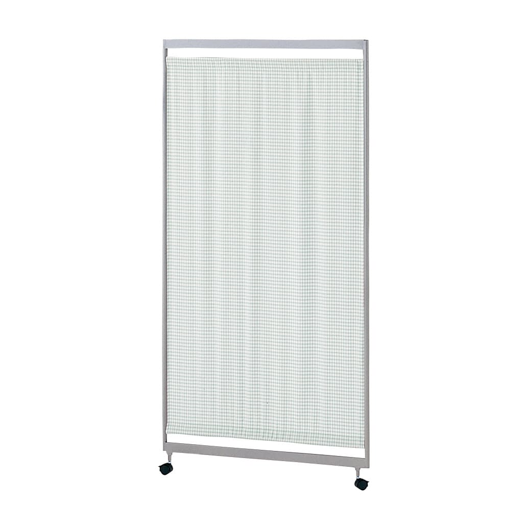 マツヨシファンシースクリーンSP増結 増結型 衝立 02-5133-0102 グリーンチェック MATSUYOSHI MY-N2016