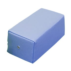 カラー診察用角マクラ 02-2336-0006 ビニルレザーライトブルー 高田ベッド製作所 TB-77C-01