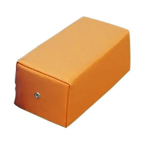 カラー診察用角マクラ 02-2336-0010 ビニルレザーオレンジ 高田ベッド製作所 TB-77C-01