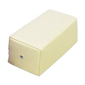 カラー診察用角マクラ 02-2336-0013 ビニルレザークリーム 高田ベッド製作所 TB-77C-01