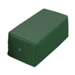 カラー診察用角マクラ 02-2336-0015 ビニルレザーメディグリーン 高田ベッド製作所 TB-77C-01