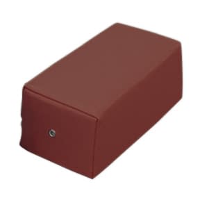 カラー診察用角マクラ 02-2336-0017 ビニルレザーライトブラウン 高田ベッド製作所 TB-77C-01