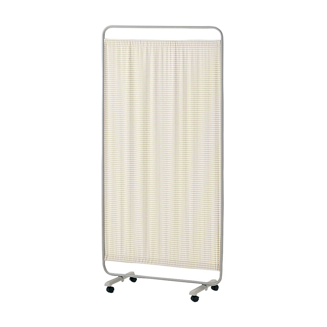 マツヨシファンシースクリーンRP独立 独立型 衝立 02-5131-0003 ベージュチェック MATSUYOSHI MY-N2005