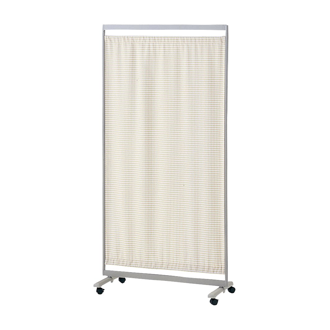 マツヨシファンシースクリーンSP独立 独立型 衝立 02-5133-0003 ベージュチェック MATSUYOSHI MY-N2015
