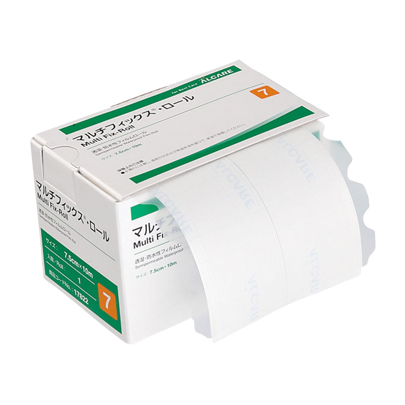 マルチフィックス・ロール(7号) 7号 23-6176-01 アルケア 17822(7.5CMX10M)