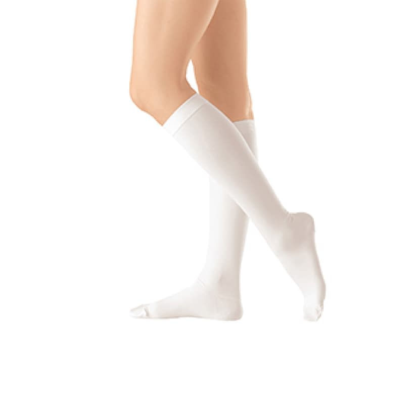 アンシルク・ビバナス(ハイソックス) 24-8504-01 アルケア 18302(M)ホワイト