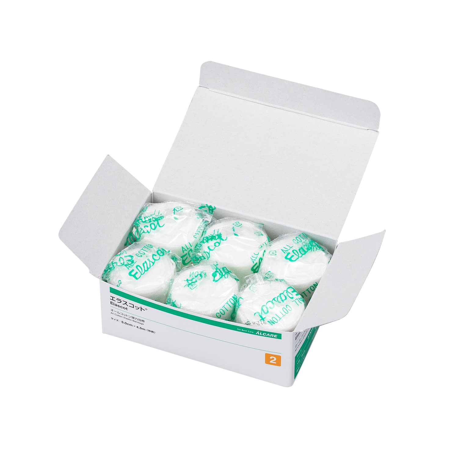 エラスコット(2号) 2号 23-6179-00 アルケア 11621(6カンイリ)