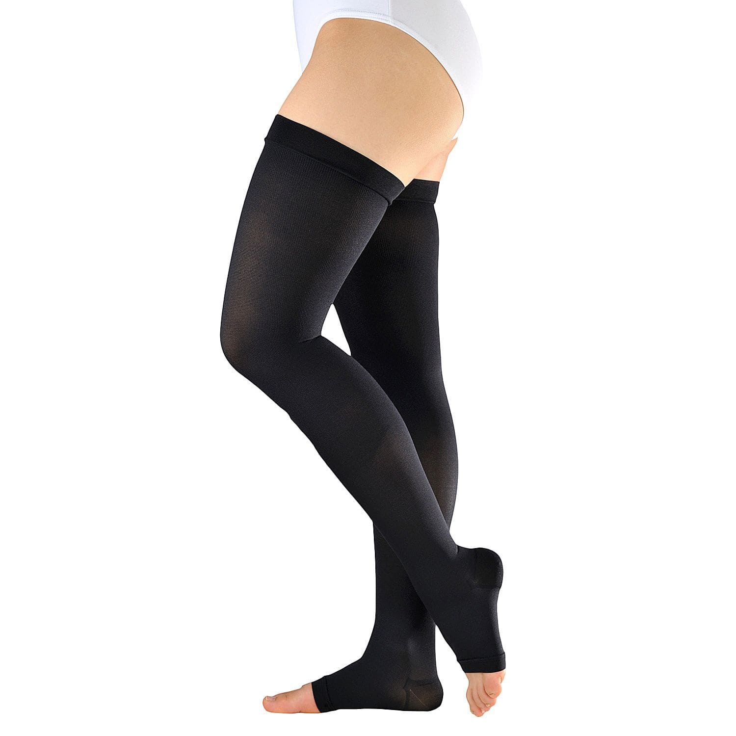 アンシルク3(ストッキング) 25-5038-07 アルケア 18653(M)ブラック