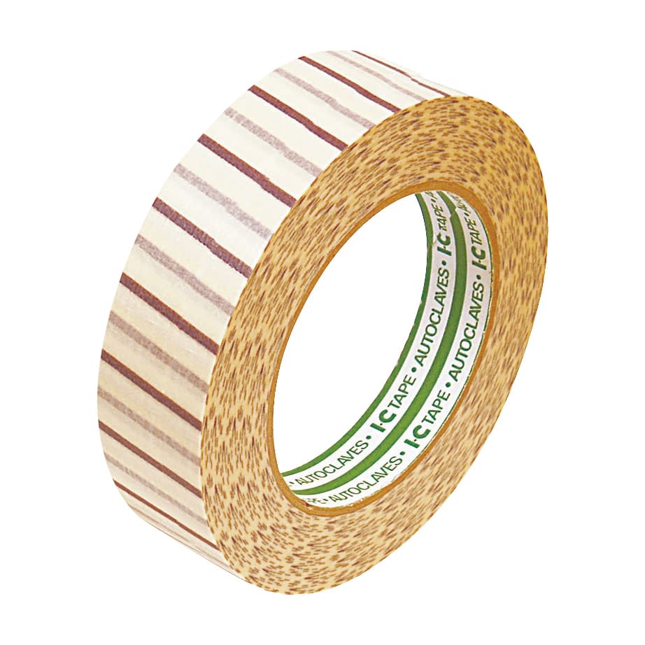 ネスコスICテープS S(高圧蒸気滅菌用) 24-8302-03 アルフレッサファーマ 25X50M(10カン)