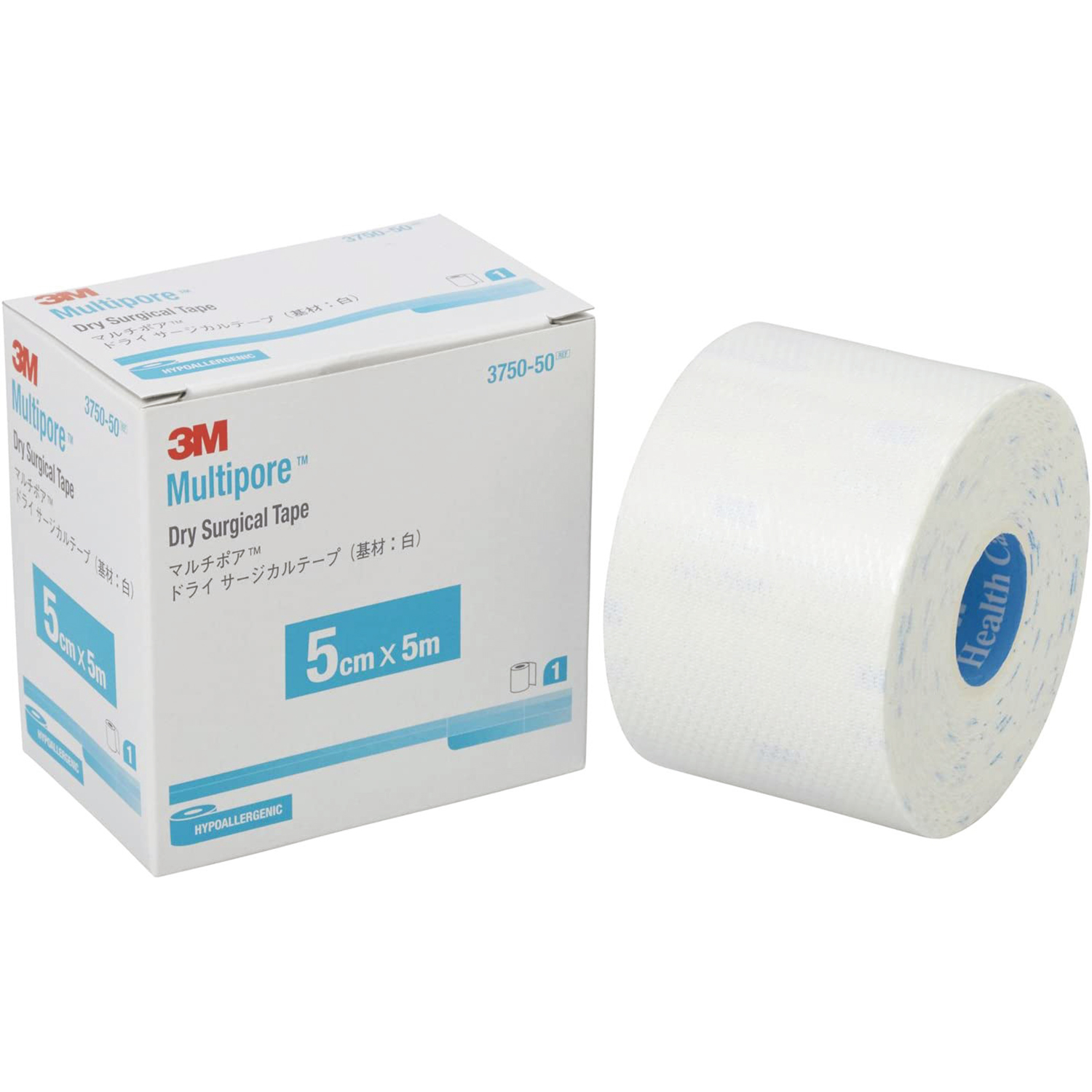 マルチポアドライ サージカルテープ 25-7141-05 スリーエムジャパン 3750-50(5CM)1カン【48単位】