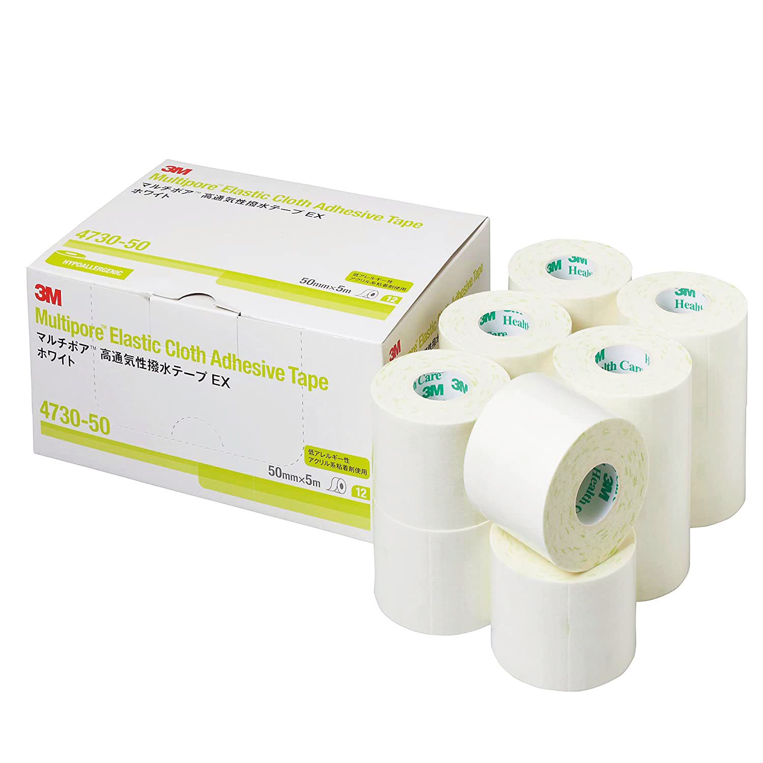 マルチポア高通気性撥水 サージカルテープ 25-7142-01 スリーエムジャパン 4730-50(50)12カン