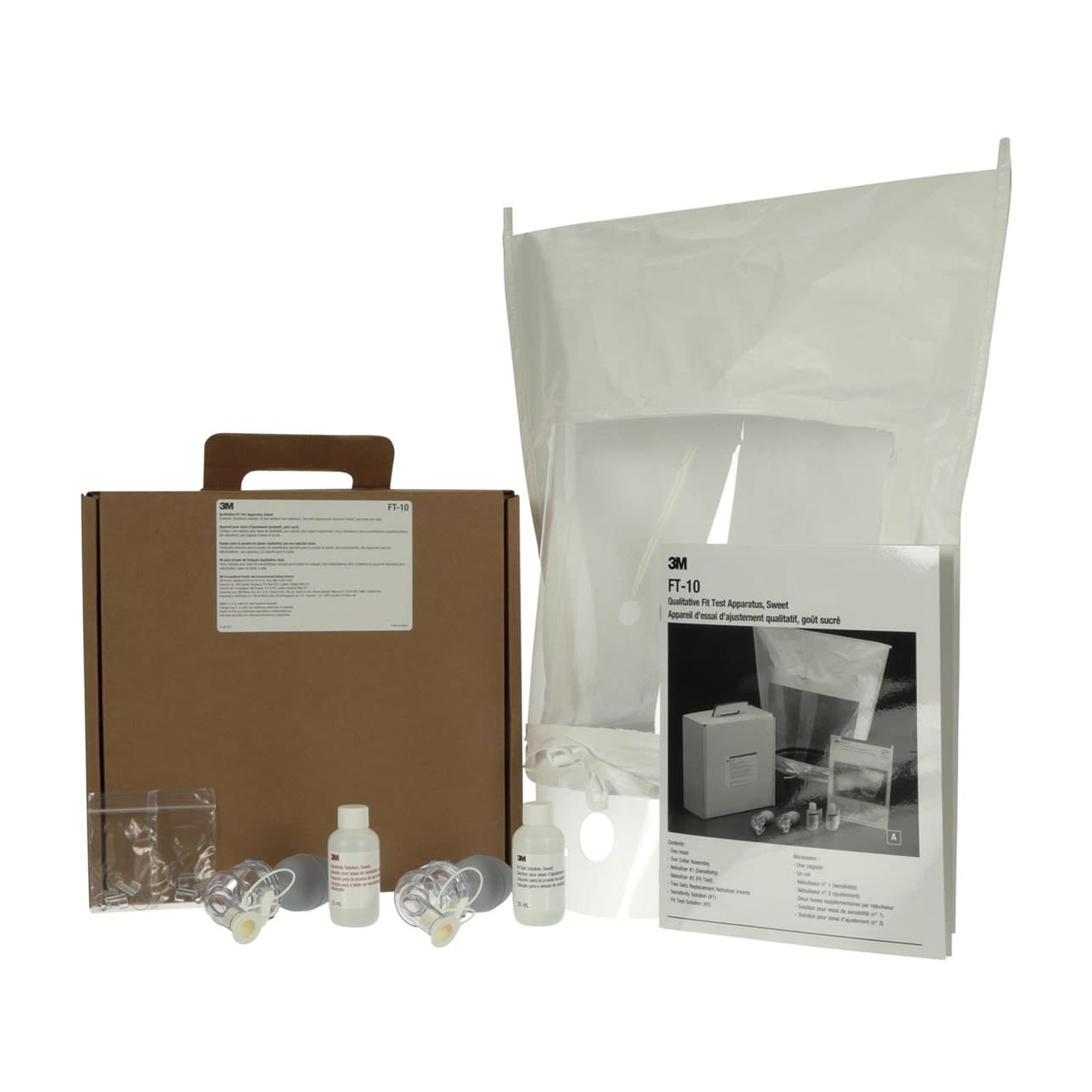 フィットテストキット マスク密着テストキット 24-9256-00 スリーエムジャパン FT-10(1キット)