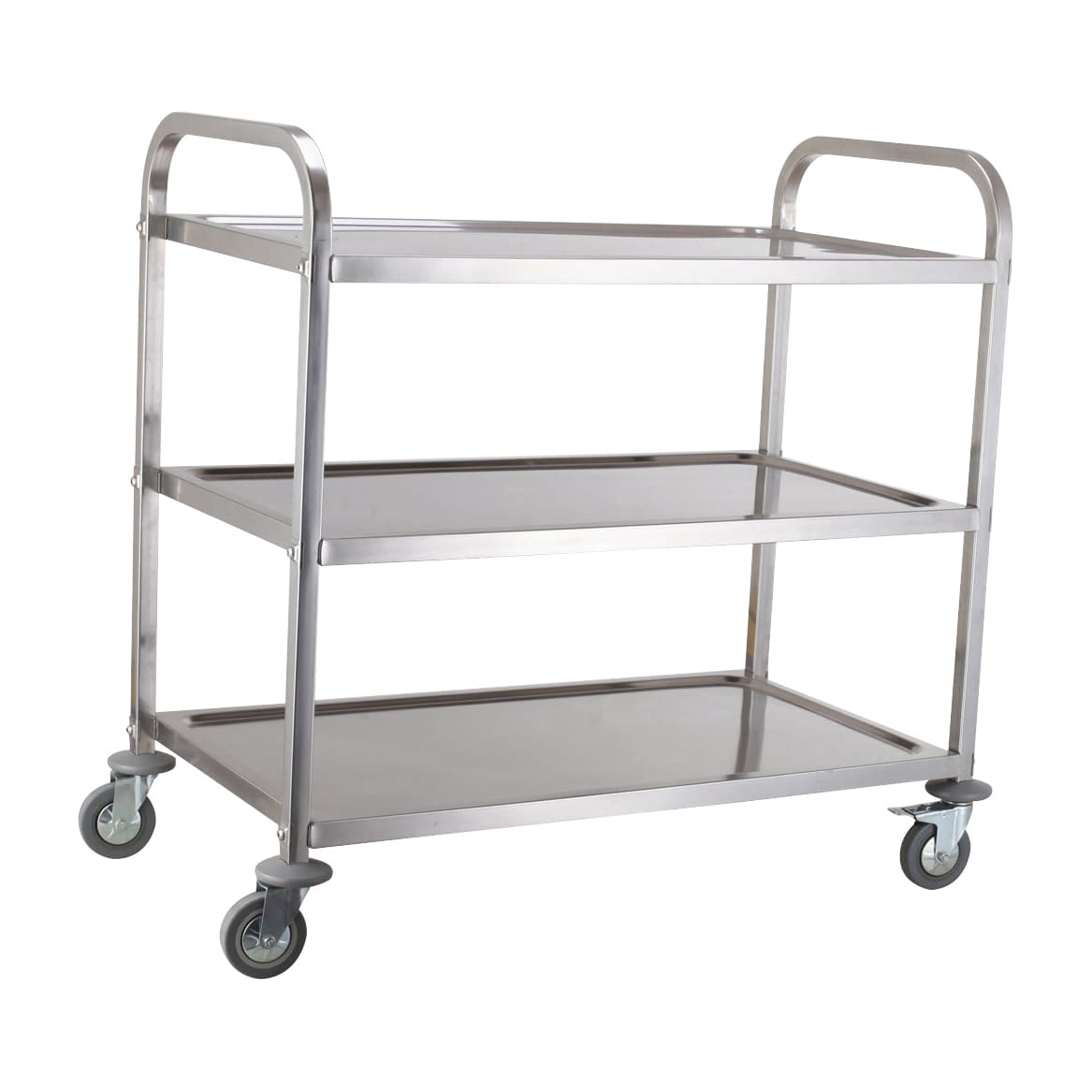 MTI 18－8ワゴン3段4輪(L) 3段(L) 25-2135-03 MTI 044427001(95X50X96.5