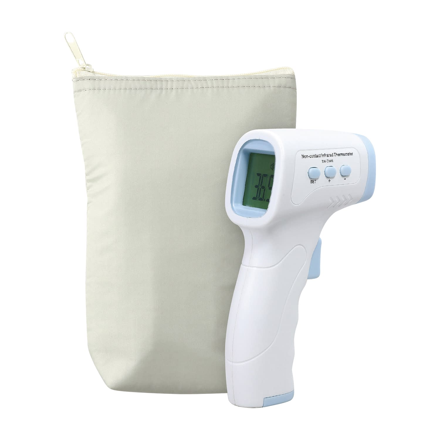 非接触温度計 保管ポーチ付 25-3865-00 アーテック 51862