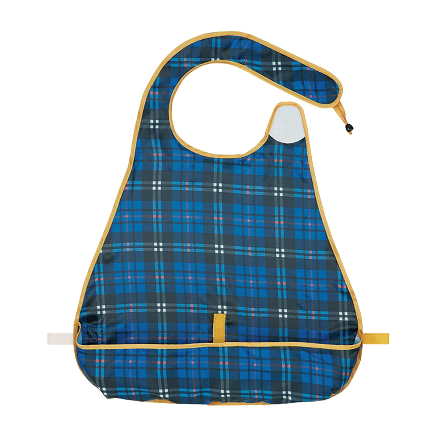 お食事エプロン 柄=チェック 25-6639-00 スケーター FEP1(チェック)