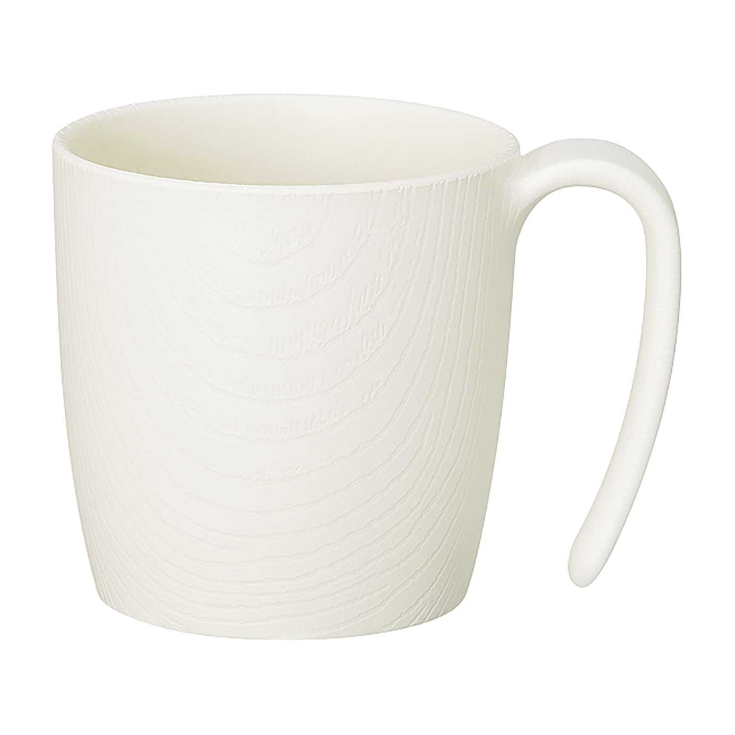 木目持ちやすいコップ 25-6664-02 スケーター NMGS1H(クリーム)290ML