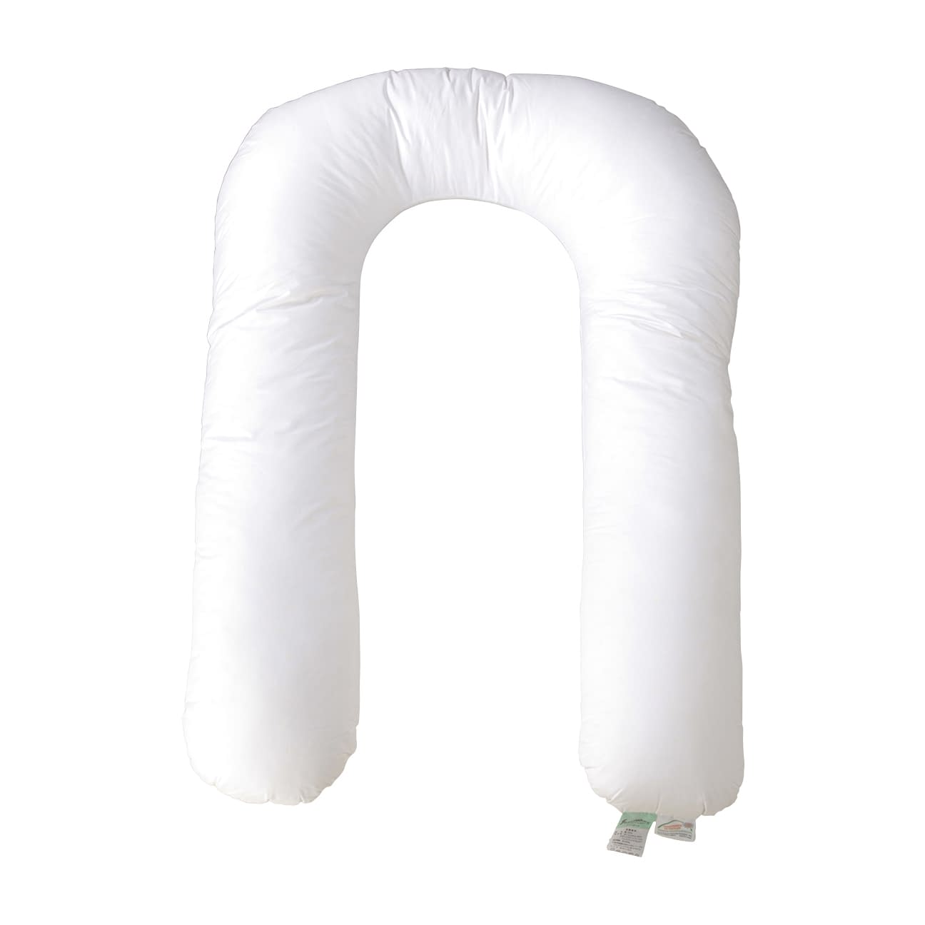 病院で使われている抱き枕 抱き枕 アレルギー疾患用まくら 25-2828-08 fossflakes FF-80UJR(ホワイト)