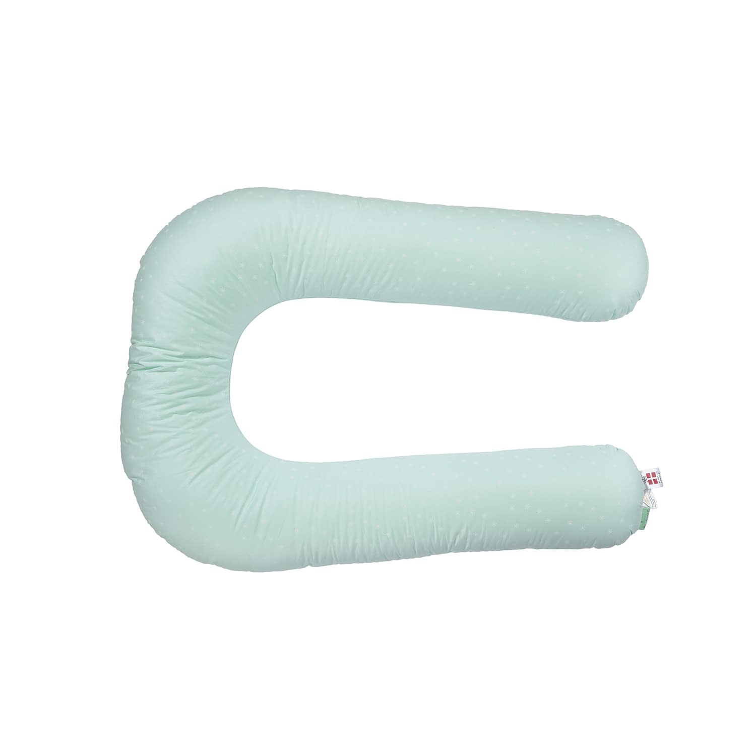 病院で使われている抱き枕 抱き枕 アレルギー疾患用まくら 25-2828-09 fossflakes FF-80UJR-MI(ミント)