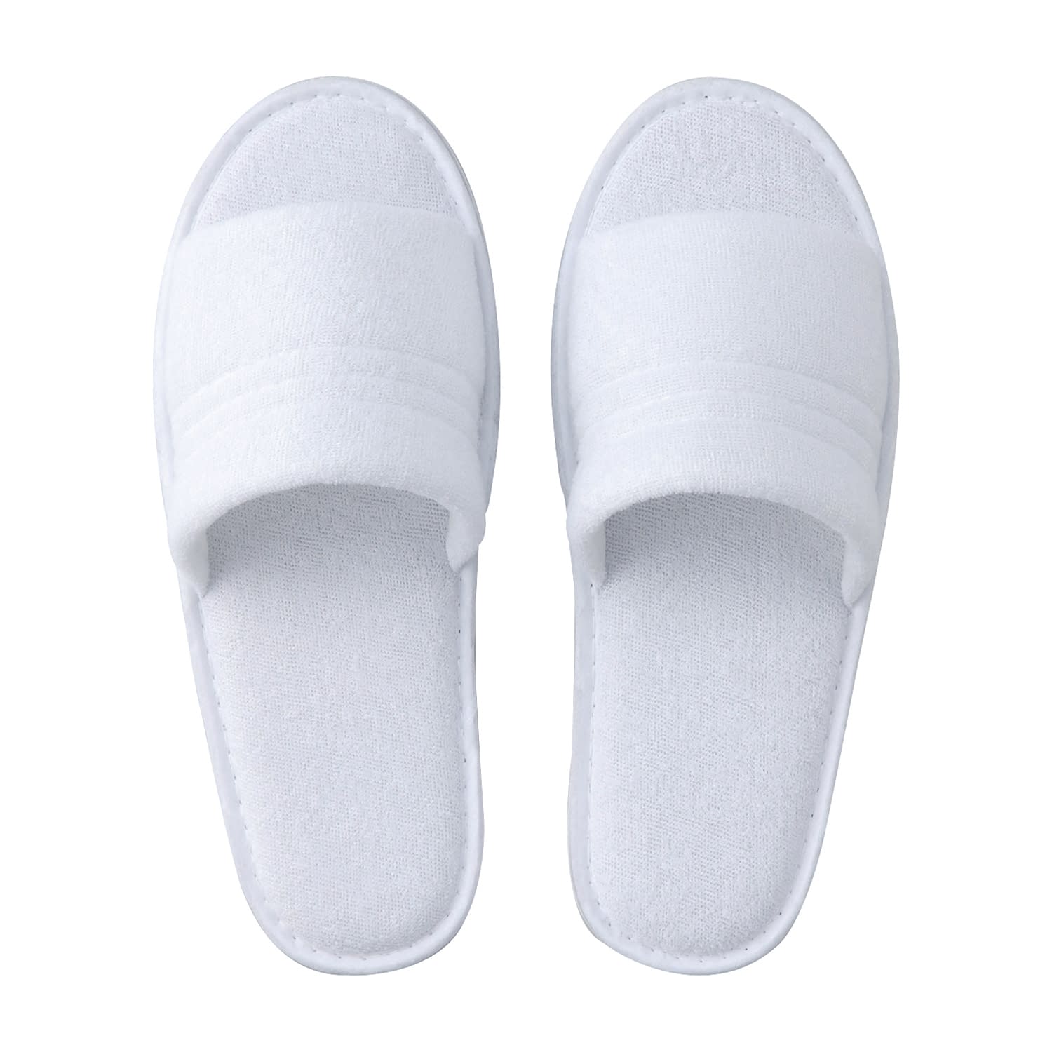 使い捨てパイルスリッパ(5足) 25-3221-00 テンダイ 569200(28CM)ホワイト