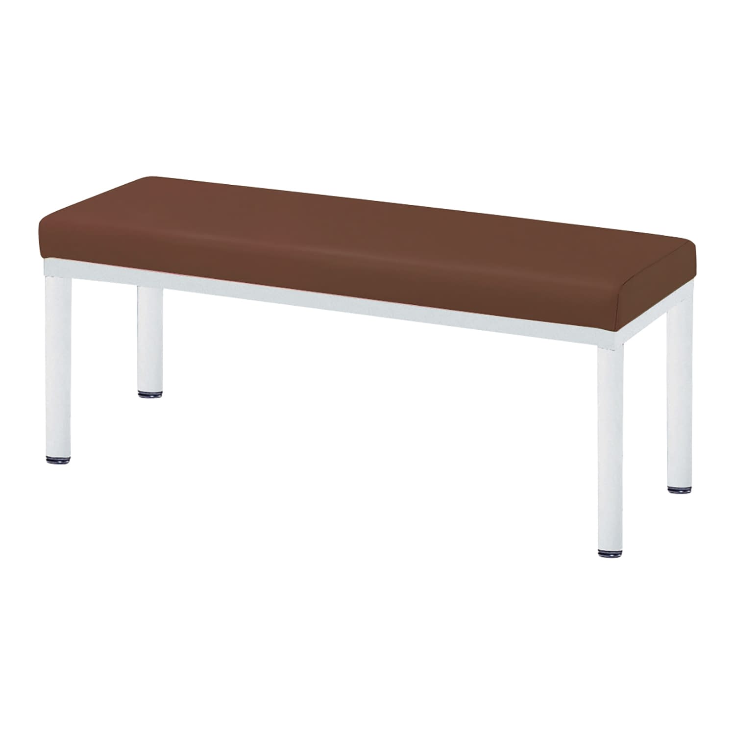 コンパクトスリムロビーチェア 25-7369-0003 モカブラウン ニシキ工業 ZR-0930WN(900X300)