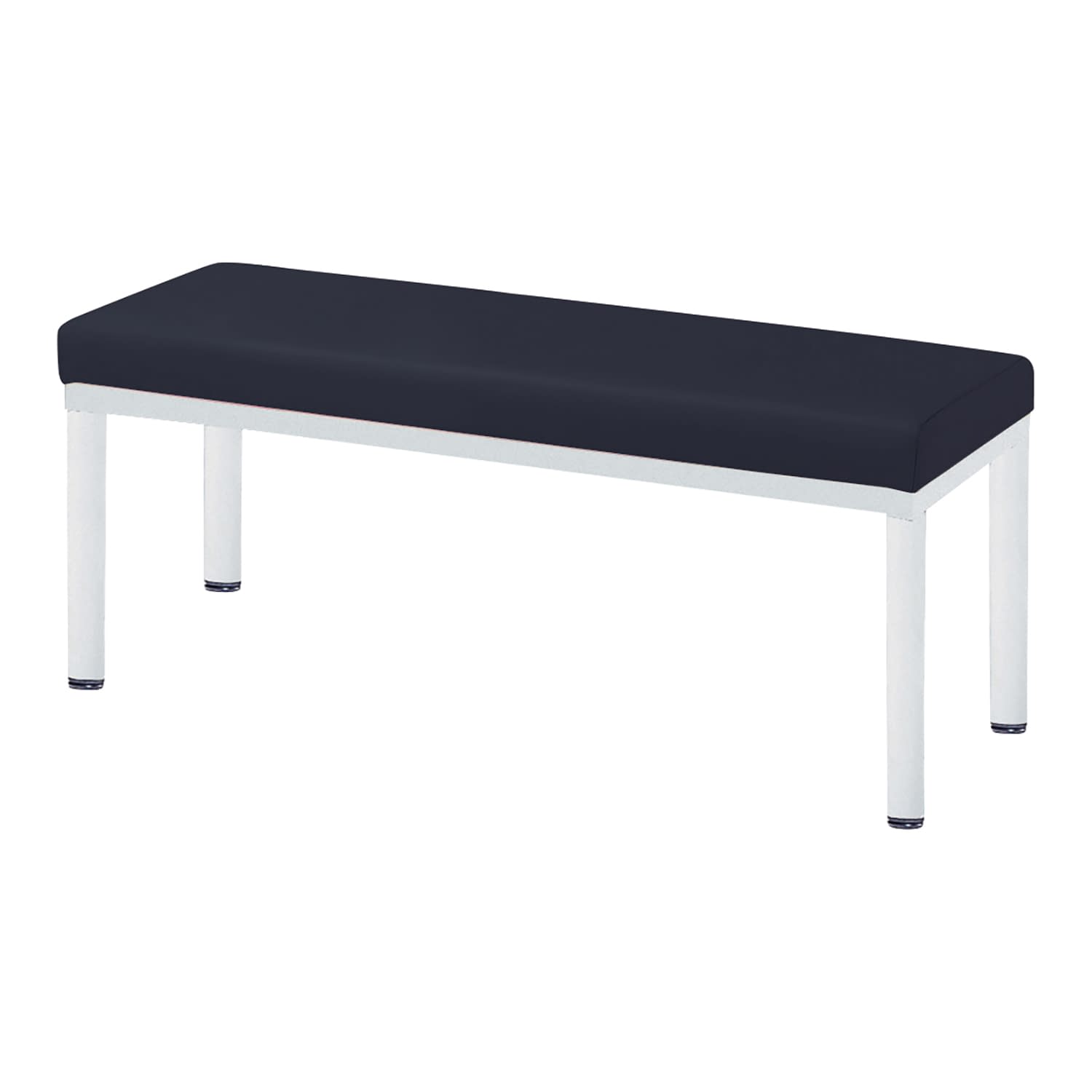 コンパクトスリムロビーチェア 25-7369-0004 ネオブラック ニシキ工業 ZR-0930WN(900X300)