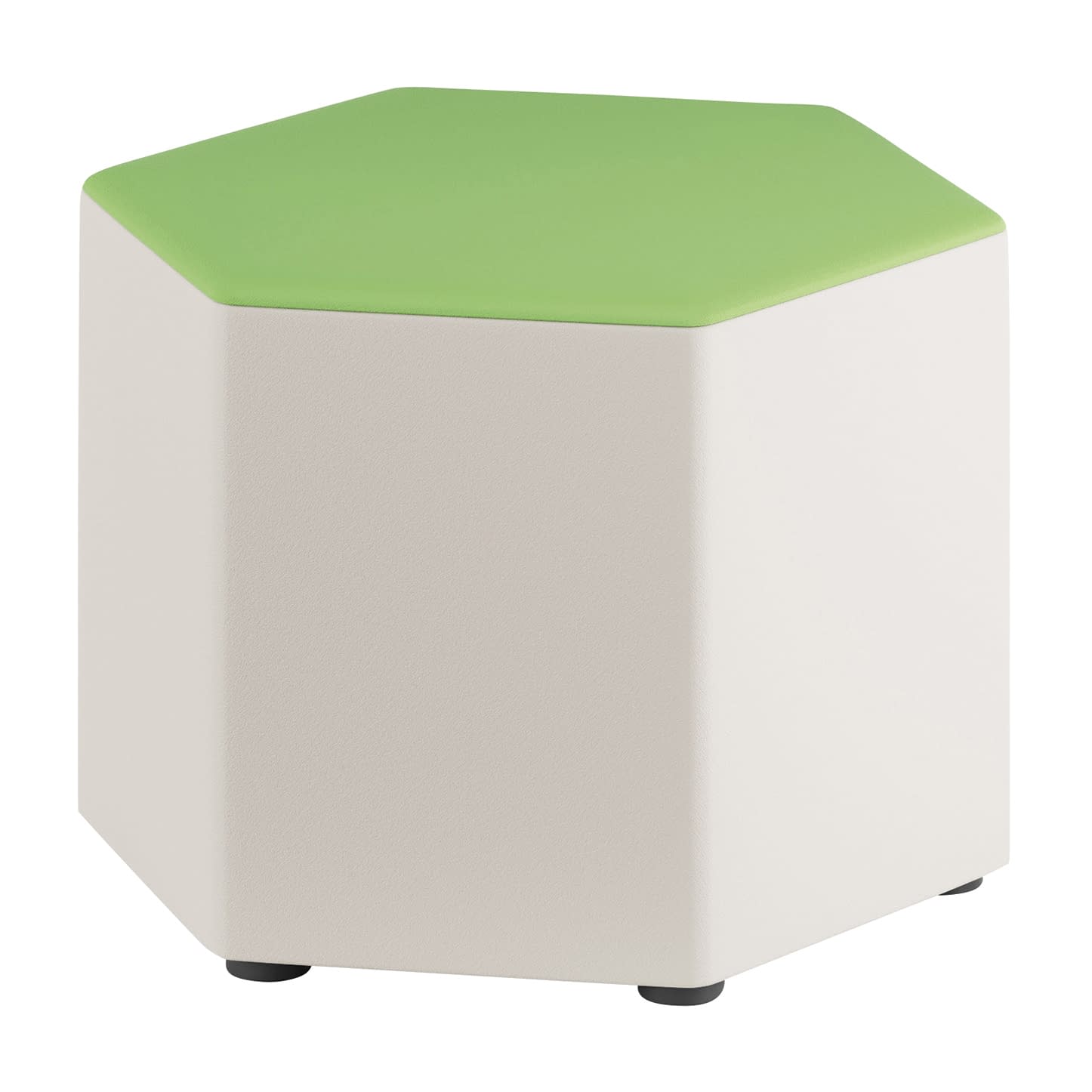 変形スツール ヘキサゴン 25-3047-0103 ペールグリーン ニシキ工業 HKST-H(589X510X410)