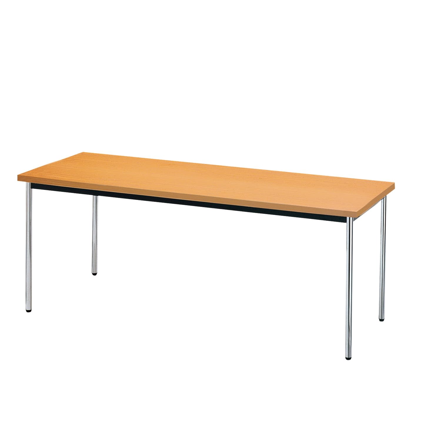 抗ウイルステーブル 25-3050-0306 ナチュラル ニシキ工業 AK-VS1845TM(1800X450