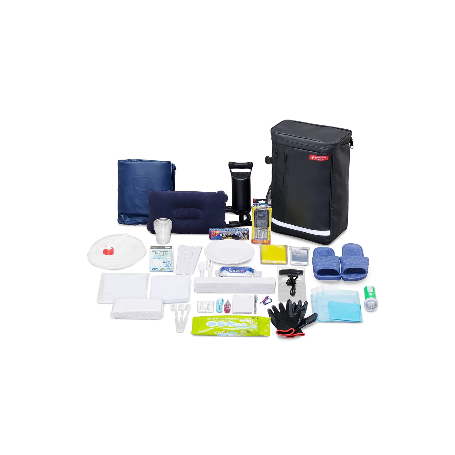 防災セット 1人用 31点セット 1人用31点 防災リュック 25-3148-01 アイリスオーヤマ BS1-31