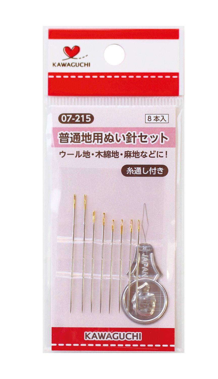 厚地用ぬい針セット KAWAGUCHI 07-214｜マツヨシ【松吉医科器械】医療