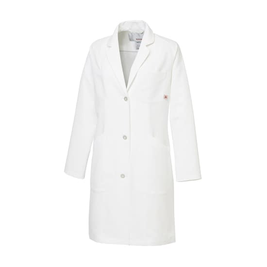 ルコック レディスドクターコート 白衣 24-5278-0005 EL ルコックスポルティフ UQW4101-1(バニラ)