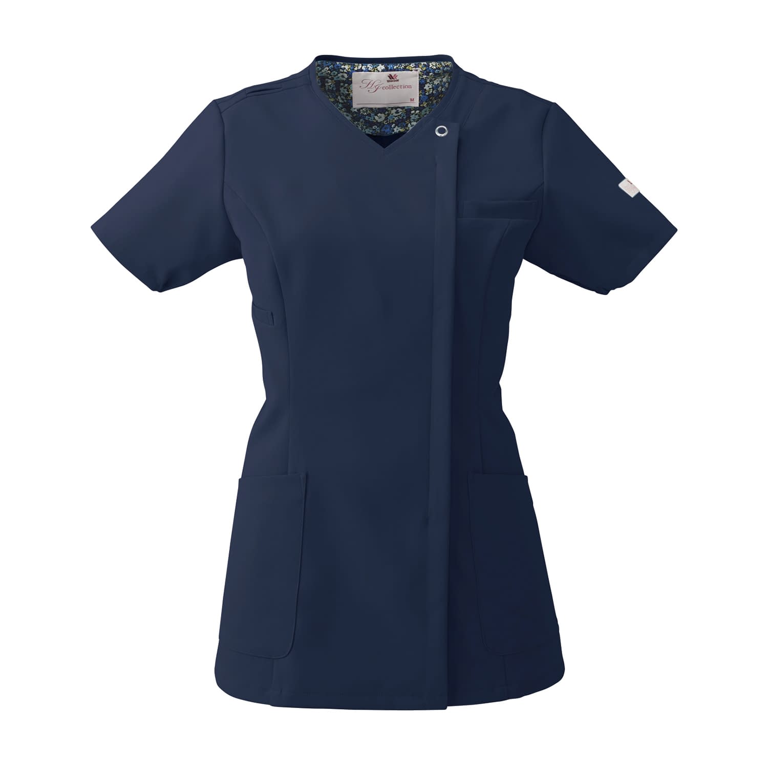 ワコール レディスジップスクラブ 24-7004-0505 3L ワコールコレクション HI704-17(ダークネイビー)