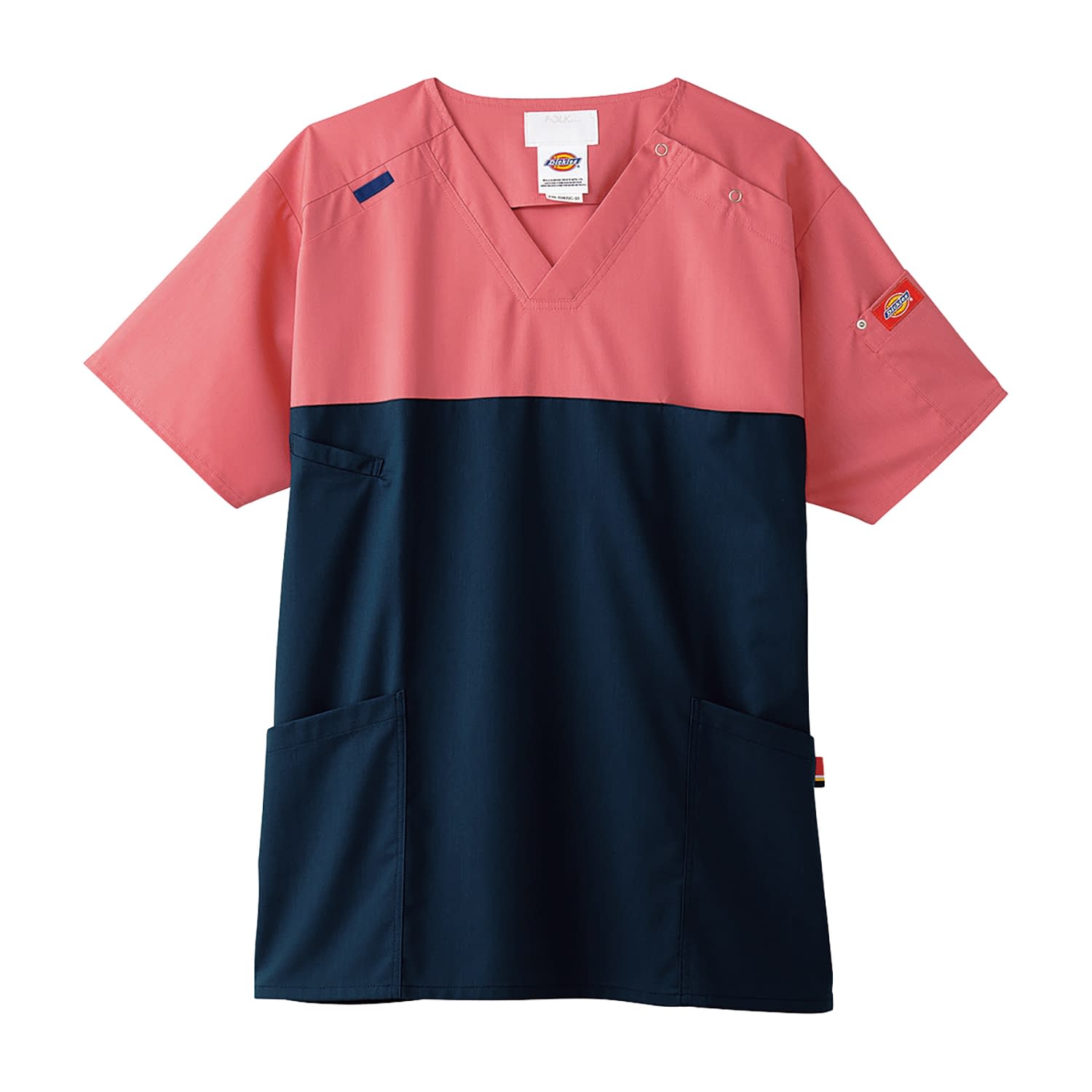 ディッキーズ スクラブ 24-7005-0403 M ディッキーズ 7040SC-13(ピンクXシールズ