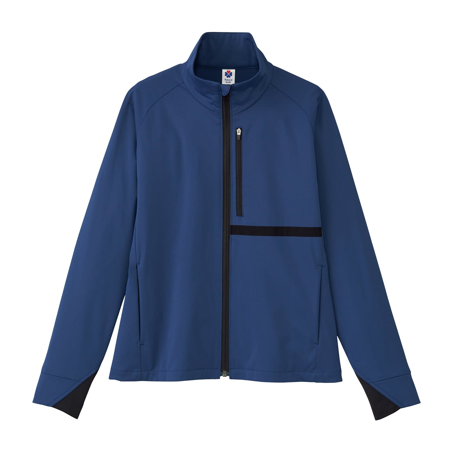 ユニセックスジャケット 介護ユニフォーム 25-6538-05 CARE＆MEDICAL TJ0803U-7(LL)ブルー